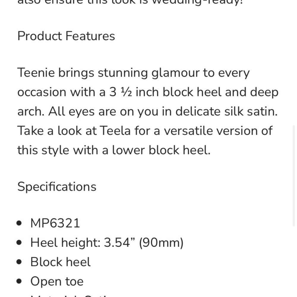 Badgley Mischka Teenie block heeled sandals - Picture 7 of 9